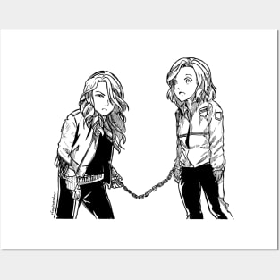 Wynhaught + Cuffs Posters and Art